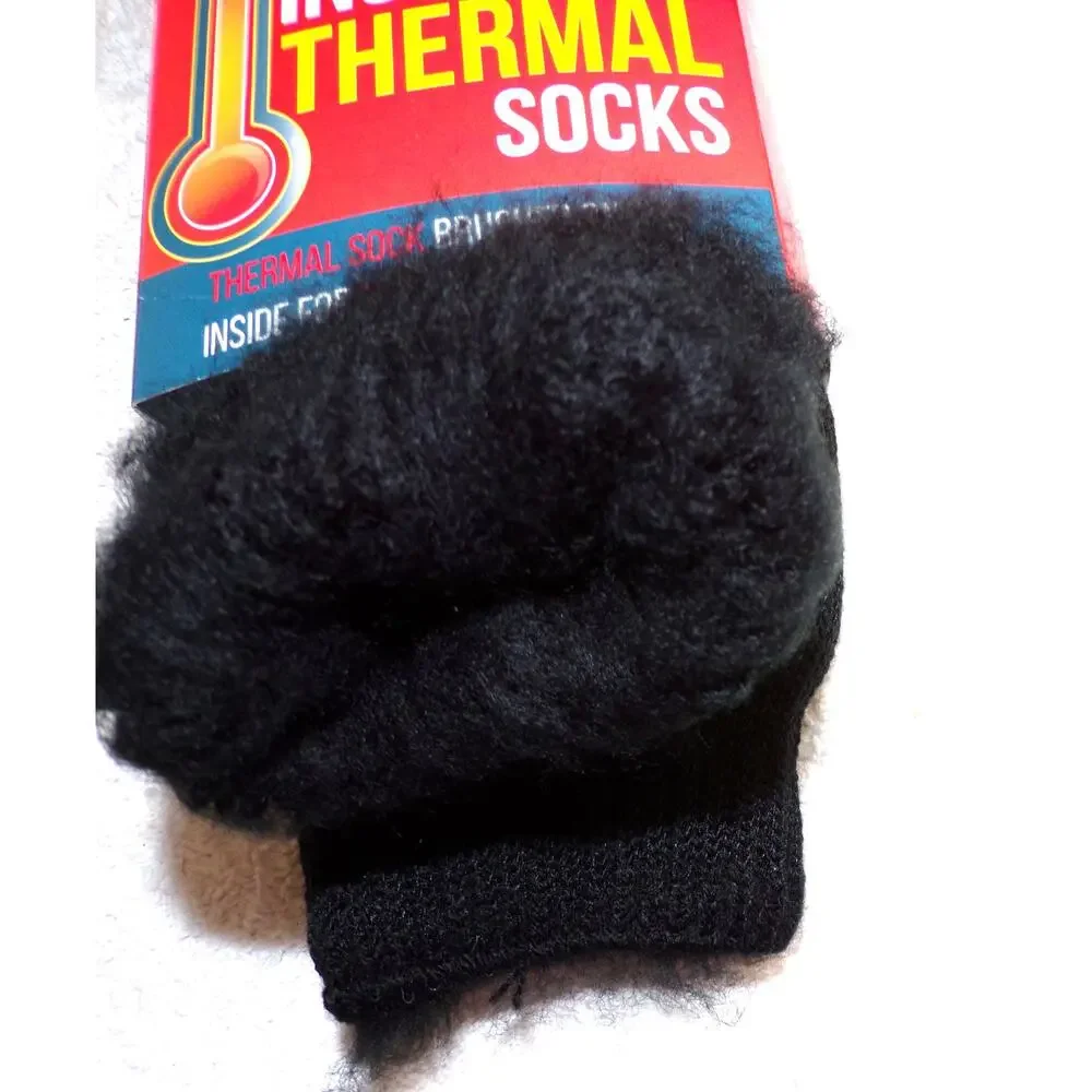 West Loop Men's Insulated Thermal Socks Size 7-12 Brushed Inside Warm